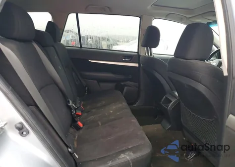 2013 Subaru Outback 2.5I Premium z USA, uszkodzony, nr VIN 4S4BRCGC3D3251627